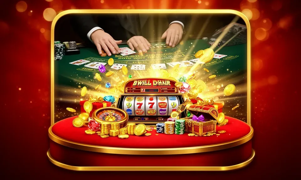 roket25 Indonesia Casino lobby